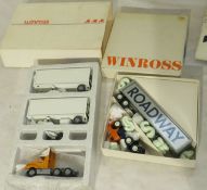 Win Ross die cast metal trucks in boxes