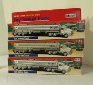 Mobil die cast tanker trucks