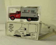 1951 Ford F6 dry good vans 1/34 scale die cast