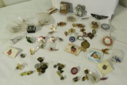 Mixed hat pins assorted truck, car, boat, bird, motorcycle