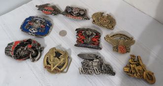 Vintage, NOS, Harley Motorcycles Belt buckles