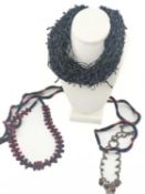 Four necklaces
