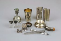 Konvolut Silberteile, überwiegend Sterling