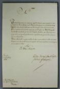 Friedrich Franz I an König Ferdinand von Sizilien