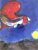 Chagall- "Der Traum" (Femme au coq rouge)