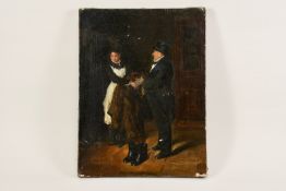 Konstantin Jegorowitsch Makowski (1839–1915) An der Garderobe, signiert