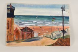 Rudolf Holzinger (1898–1949) An der französischen Küste (um 1930), signiert