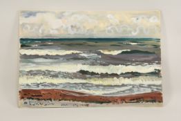 Rudolf Holzinger (1898–1949) Meeresbrandung (um 1930), signiert