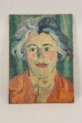 Rudolf Holzinger (1898–1949) Bildnis einer Frau (1930), monogrammiert