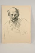 Daniel Greiner (1872–1943) Porträtstudie eines Mannes (1926)