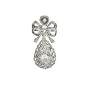 ANTIQUE DIAMOND BROOCH/PENDANT BY COLLINGWOOD & CO