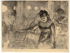 Edgar Degas; Chanteuse de Café-Concert