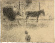 Georges Seurat; Le fiacre
