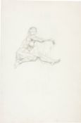 Alberto Giacometti; Nu assis (recto) - Nu debout (verso)