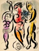 Marc Chagall; Les trois acrobates