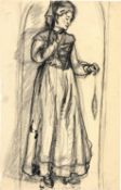 Giovanni Giacometti; La filatrice