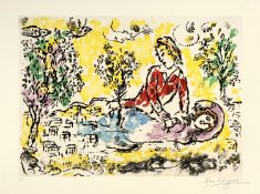 Marc Chagall; Les amoureux sous l'arbre