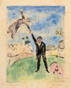 Marc Chagall; Der Spaziergang I - La promenade I