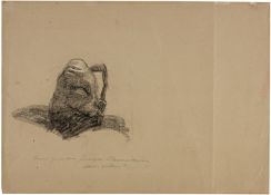 Käthe Kollwitz; Kopfstudie für den toten Jungen