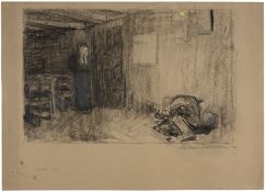 Käthe Kollwitz; Kampf in der Kneipe