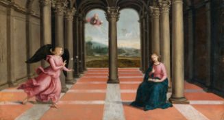 Raffaelo Sanzio (Nachfolge) – Die Verkündigung