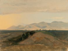 Jean-Baptiste-Adolphe Gibert – Landschaft bei Palestrina (Latium)