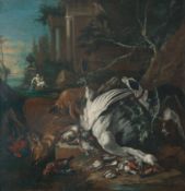 Adriaen de Gryeff – Jagdhunde und ihre Trophäen