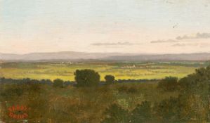 Gustave Brion – Landschaft in der Abenddämmerung