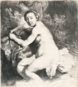 Rembrandt Harmensz. van Rijn – Diana at the Bath