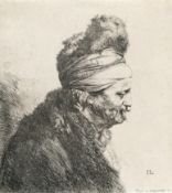Jan Lievens – Bust of an Oriental Man, Facing Right