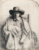 Rembrandt Harmensz. van Rijn – Clement de Jonghe, Printseller