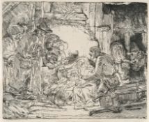 Rembrandt Harmensz. van Rijn – The Adoration of the Shepherds: with the Lamp