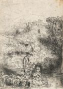 Rembrandt Harmensz. van Rijn – The Shepherd and his Family ('Het Hardertje')