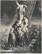 Rembrandt Harmensz. van Rijn – The Descent from the Cross: Second Plate