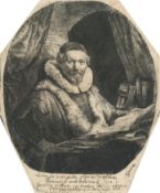 Rembrandt Harmensz. van Rijn – Jan Uytenbogaert, Preacher of the Remonstrants