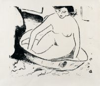 Ernst Ludwig Kirchner – Mädchen im Badetub