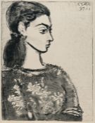 Pablo Picasso – Femme au corsage à fleurs