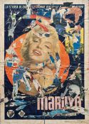 Mimmo Rotella – Marilyn