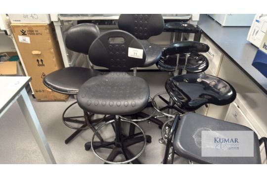 6: Various Laboratory Stools