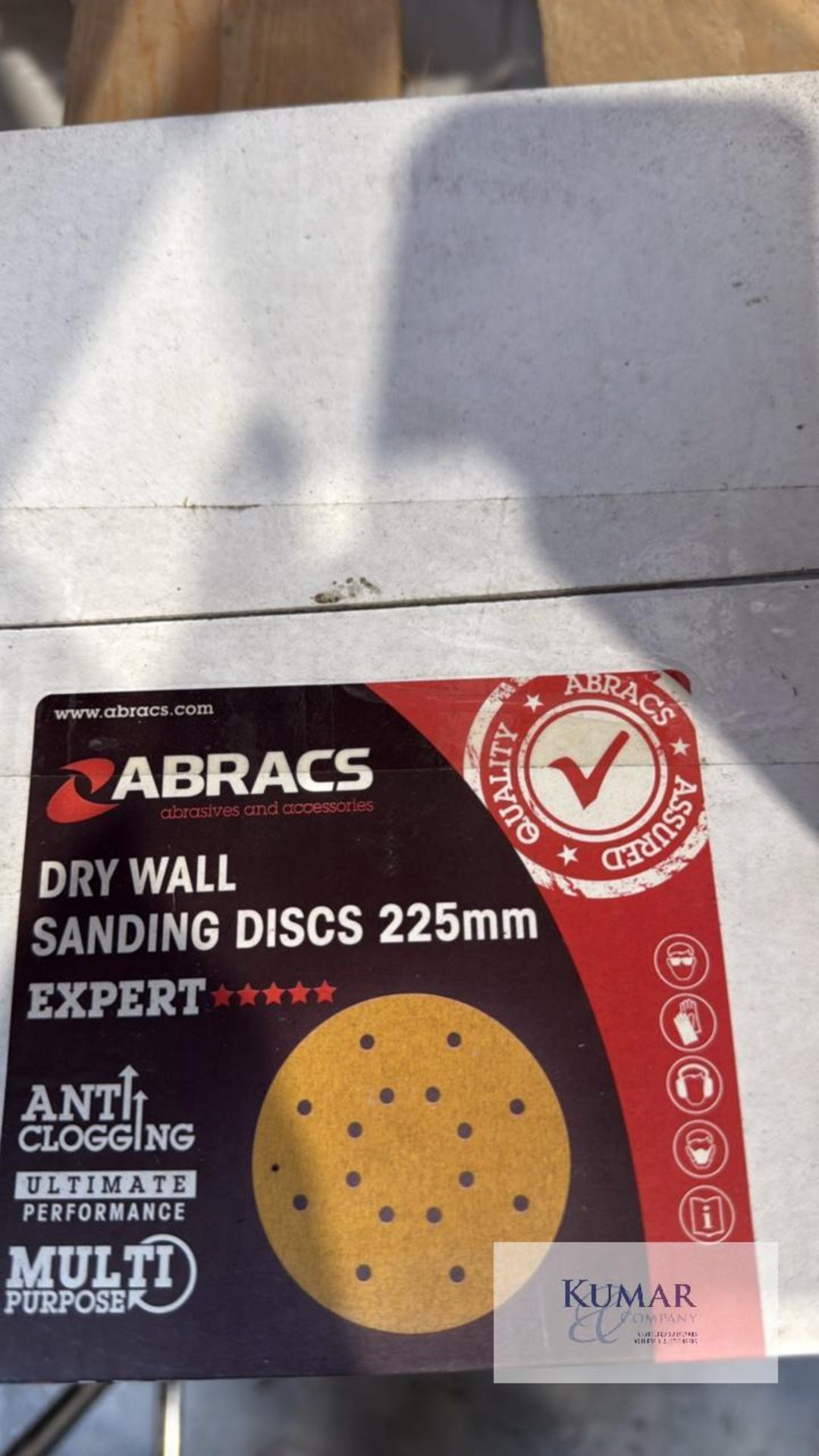 Various Abracs Zirconium Sanding Disks & Dry Wall Disks See Pictures For Size - Image 7 of 12