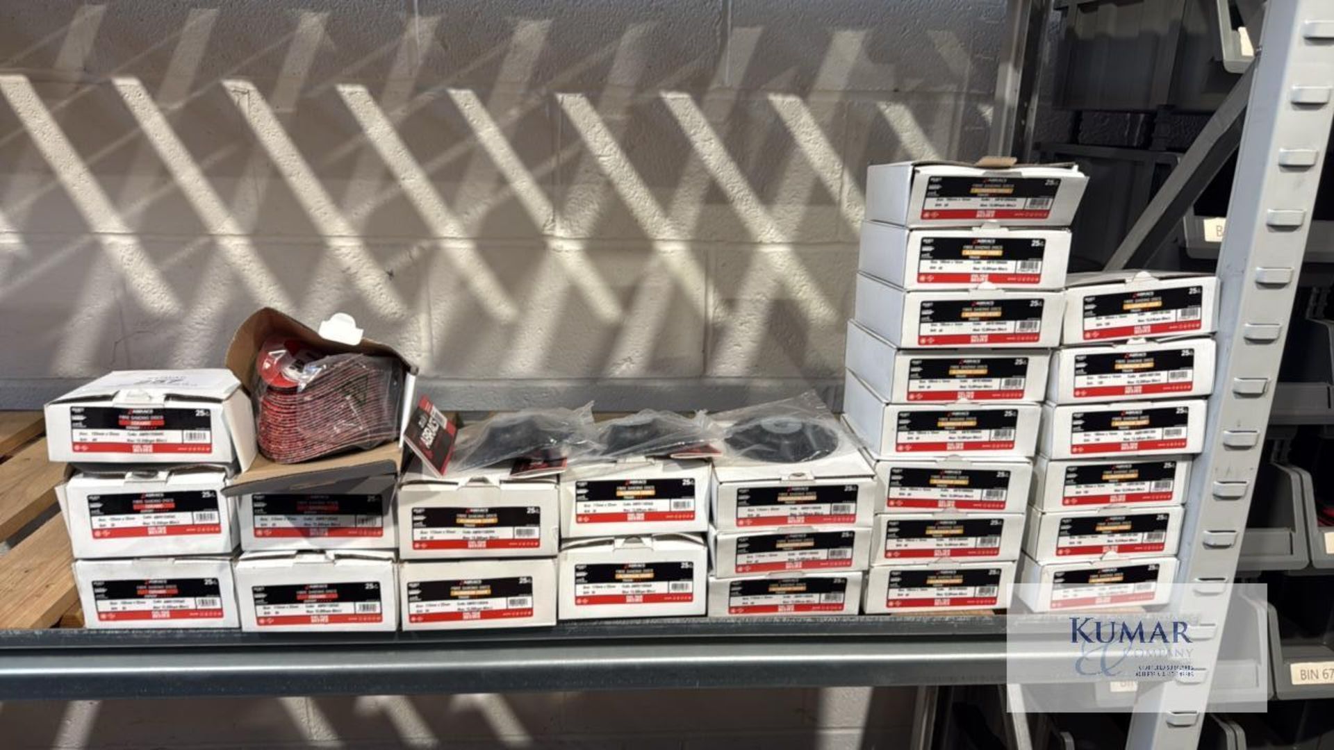 Large Quantity of Abracs Various Sanding Disks - See Pictures for Sizes and Specs