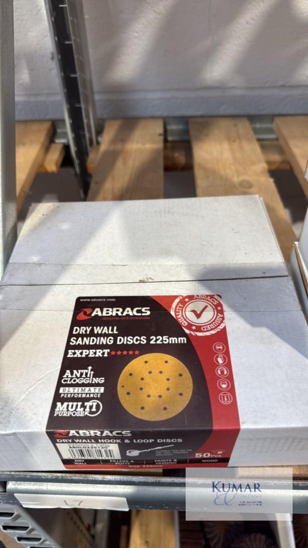 Various Abracs Zirconium Sanding Disks & Dry Wall Disks See Pictures For Size - Image 6 of 12