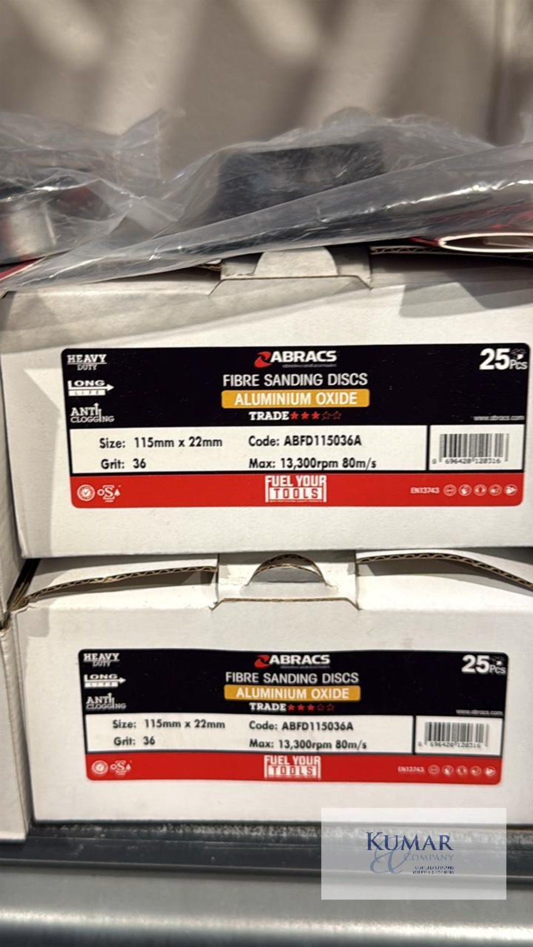 Large Quantity of Abracs Various Sanding Disks - See Pictures for Sizes and Specs - Image 5 of 9