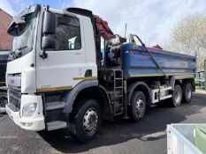 DAF CF 450 8x4 Tipper with Grab