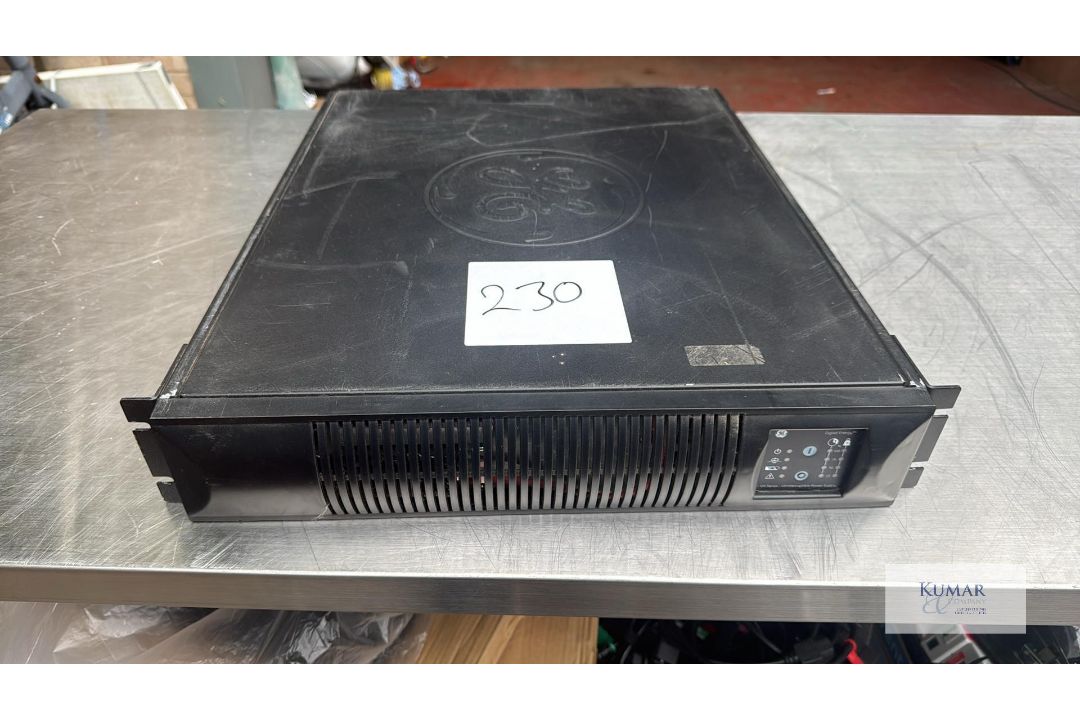 GE Digital Energy VH Series Uninterruptible Power Supply Model 3000 - L - 230 - Image 1 of 9