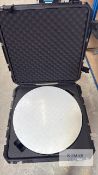 Starlink Circular Wifi Dish & Router with Cables & Large Capacity Carry Case L - 17