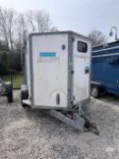 Ifor Williams Twin Axle Ex-service commercial fleet unit. Used as a mobile field Wi-Fi, communica...