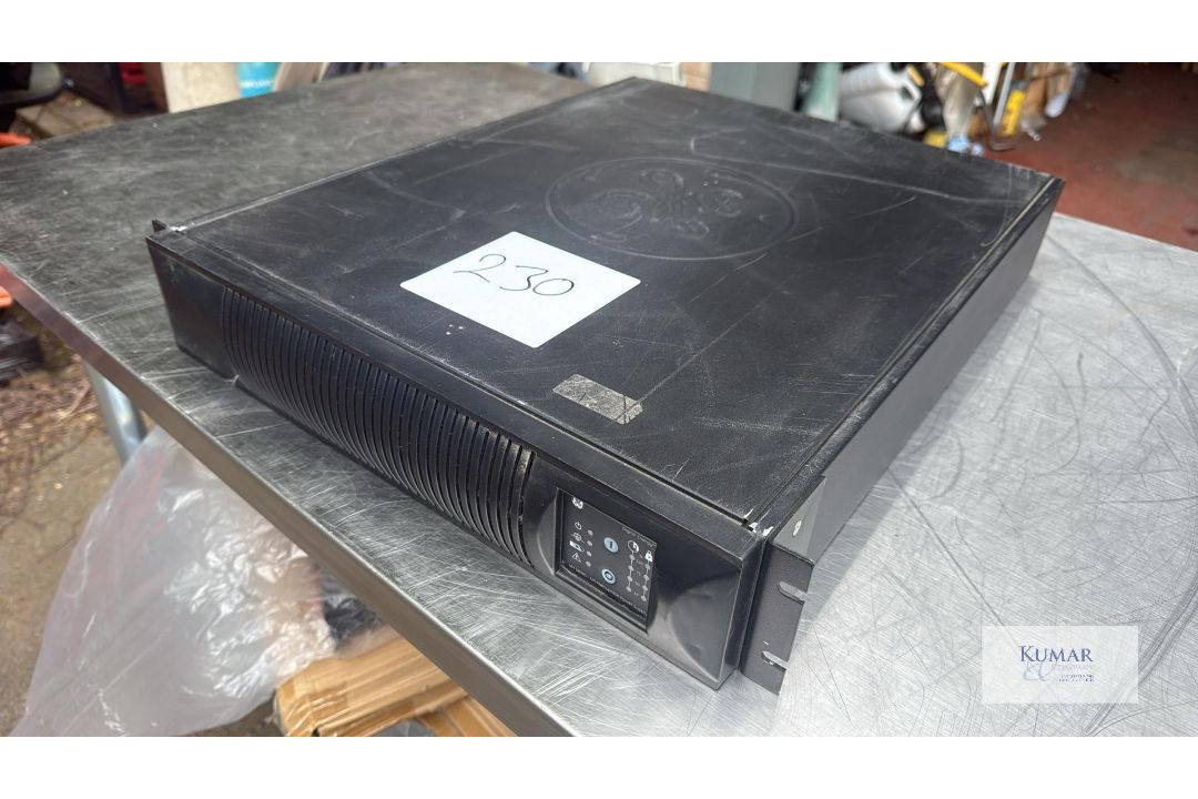 GE Digital Energy VH Series Uninterruptible Power Supply Model 3000 - L - 230 - Image 3 of 9