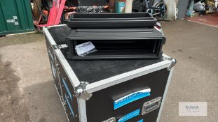 SKB 2 Space Roto Mold Rack Rail Case - L - 17ss
