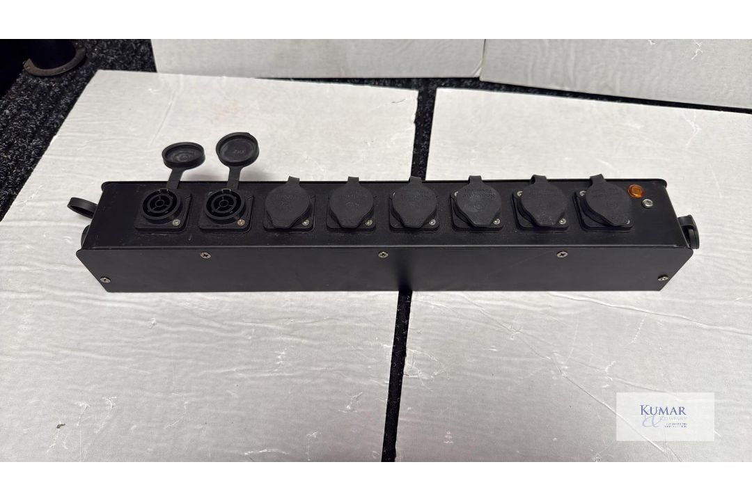 Professional 8-Way Stage Power Distribution Block - Stage Box L - 180 - Image 1 of 5